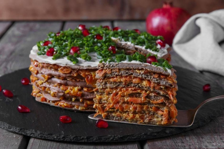 Кабачковый торт