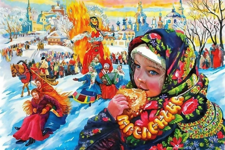 Картинки на тему Масленица