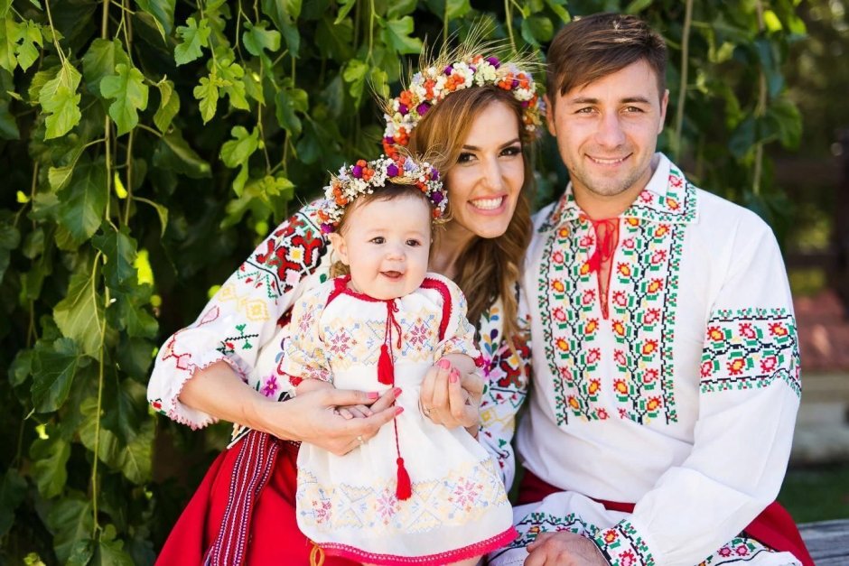 Украинская семья