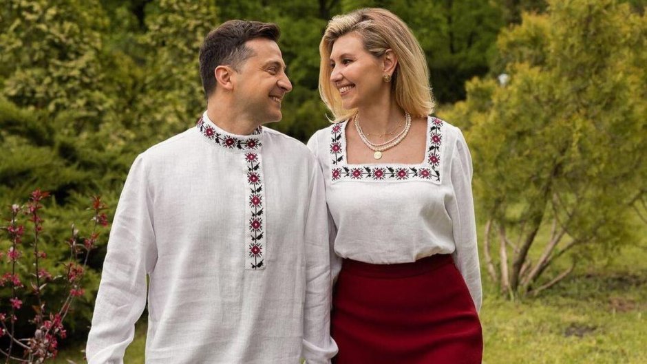 Владимир Зеленский вышиванка
