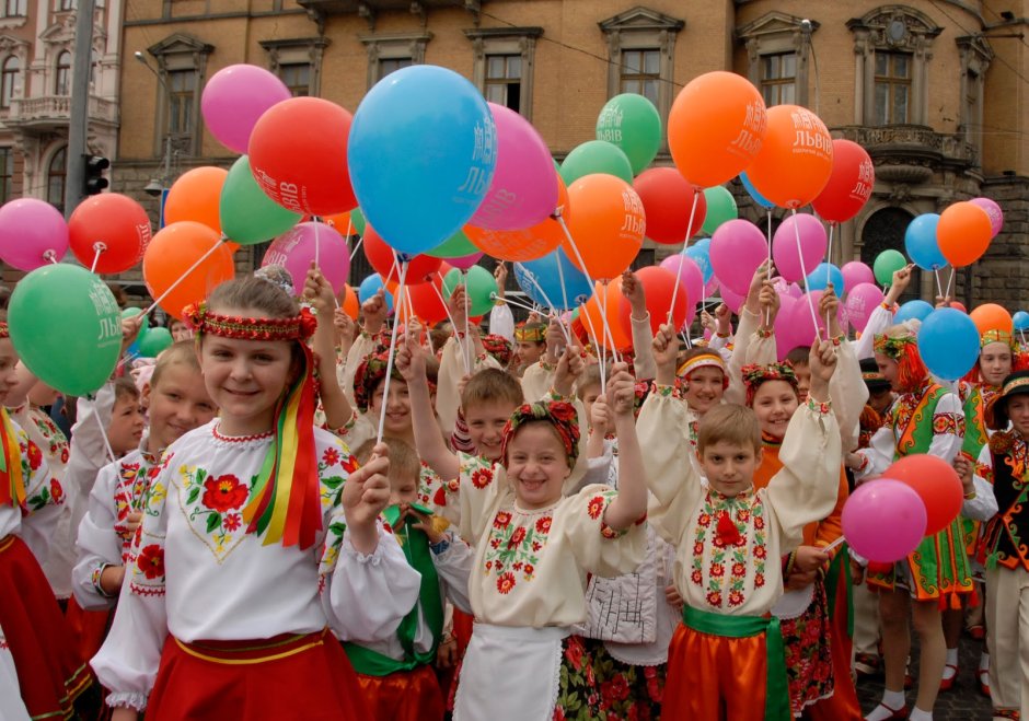 Народный праздник Обжинки