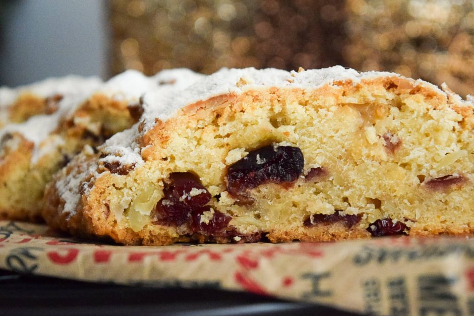 Рождественский торт Stollen