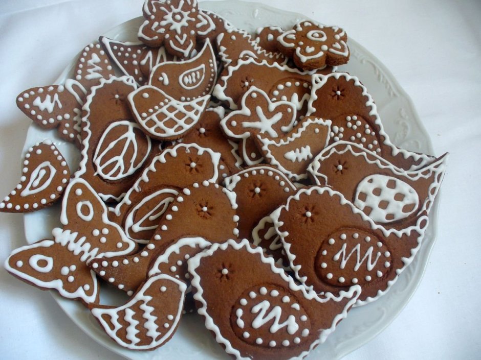 Пряничная шкатулка шаблон