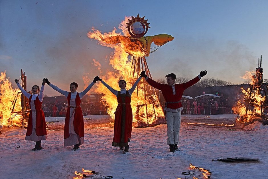 Масленица роспись