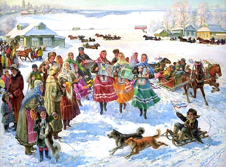 Масленица в древней Руси