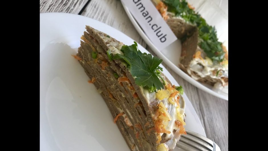 Юлия Высоцкая печеночный торт