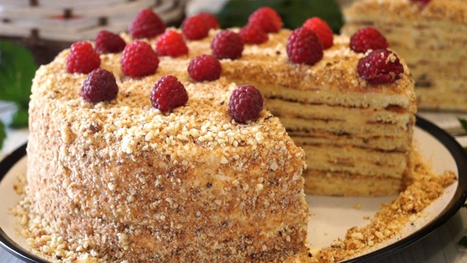 Торт с медовыми коржами