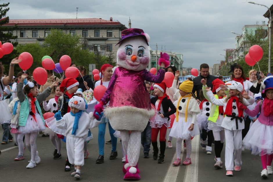 Детский карнавал Красноярск