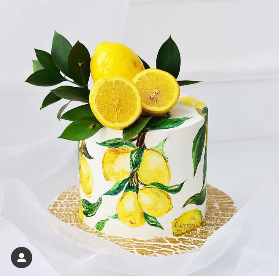 Торт маковый бисквит лимонный курд
