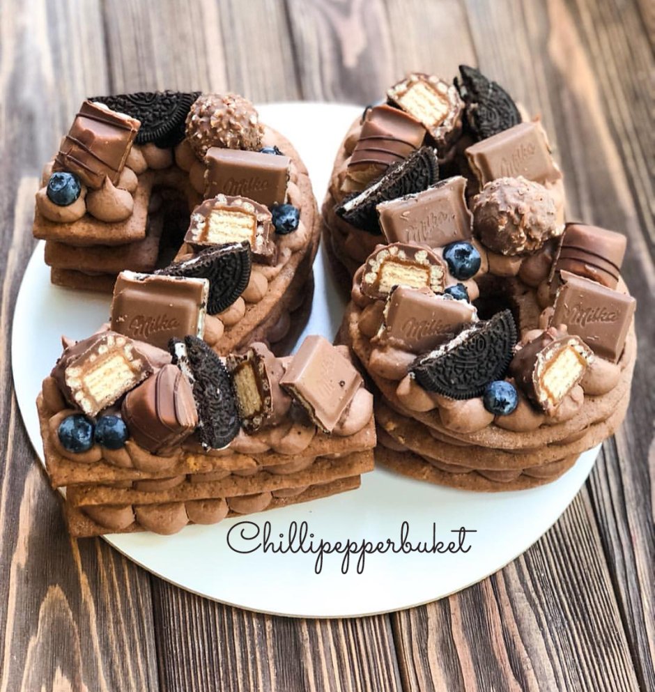 Торт цифра 30 для мужчины