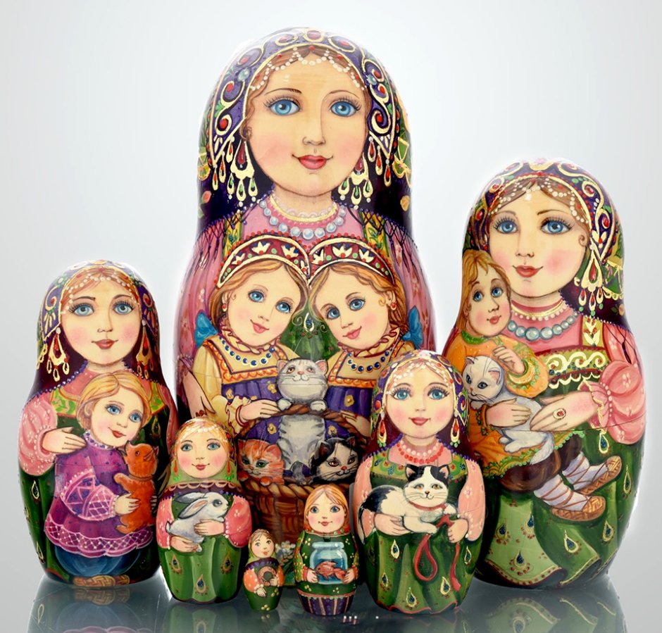 Матрешка логотип