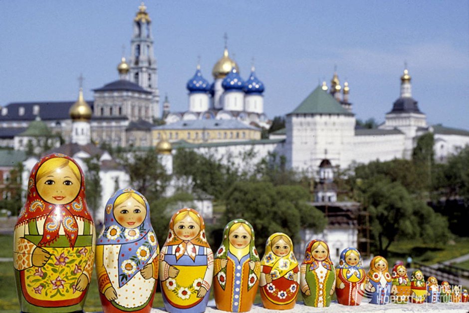 Матрешка в мексиканском стиле