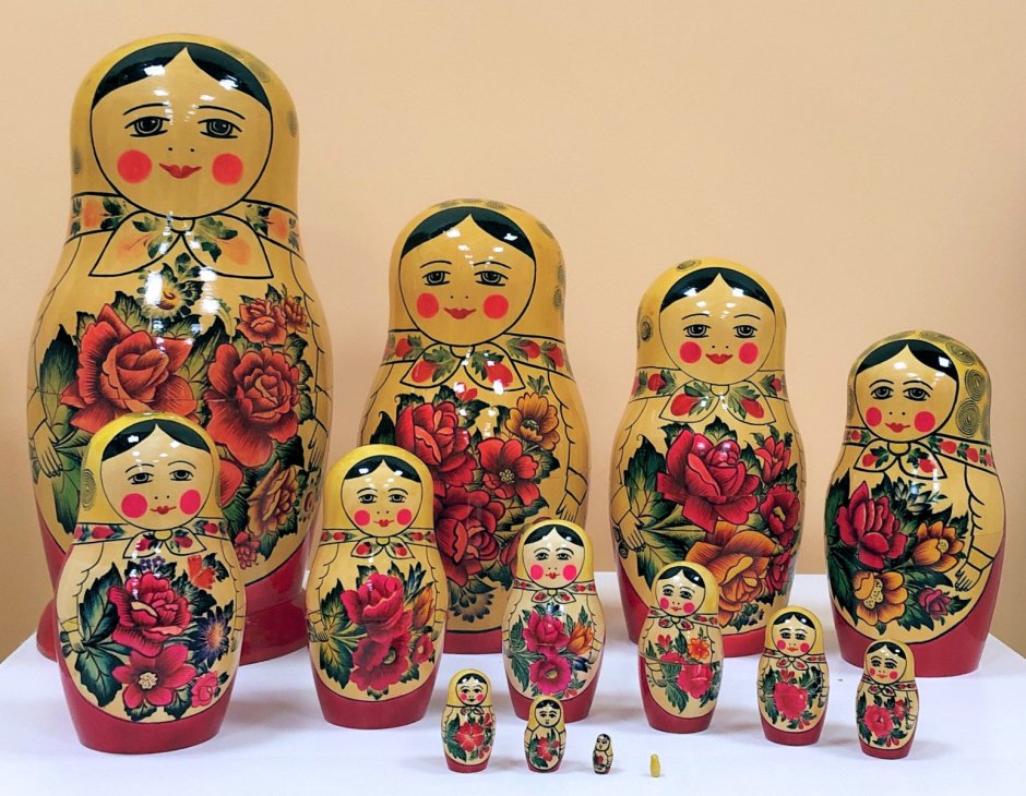 Матрешки по росту