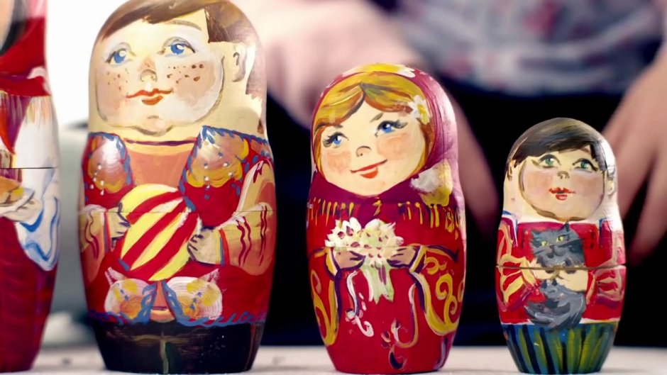 Матрешки по сказкам