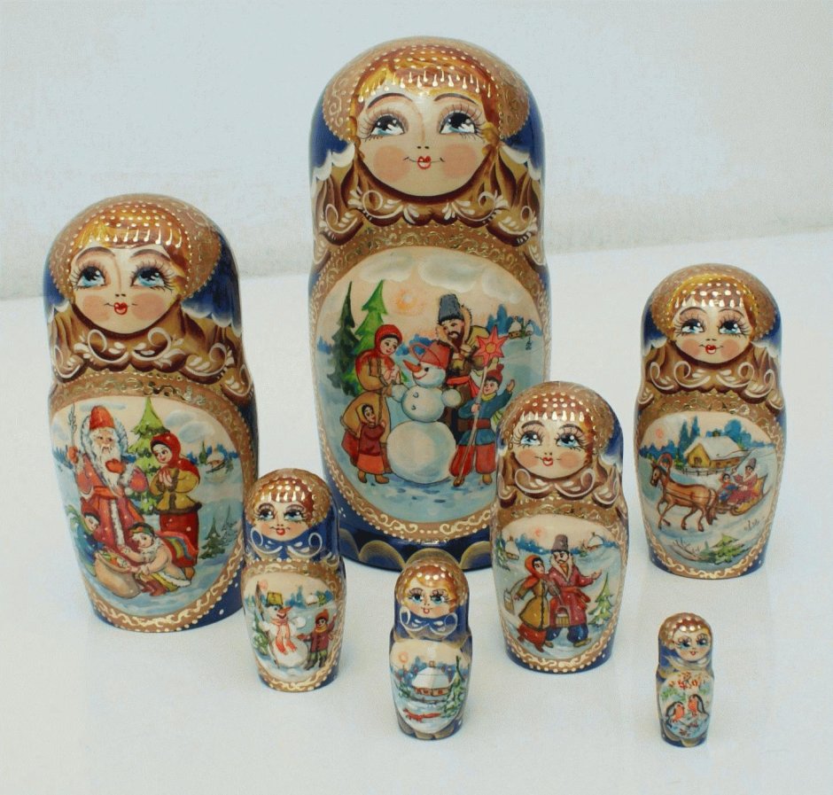 Эмблема матрешки