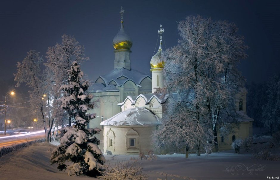 Зимние храмы Хабаровска