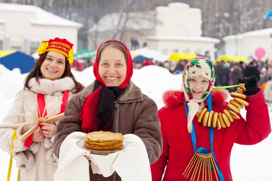 Русский праздник Масленица