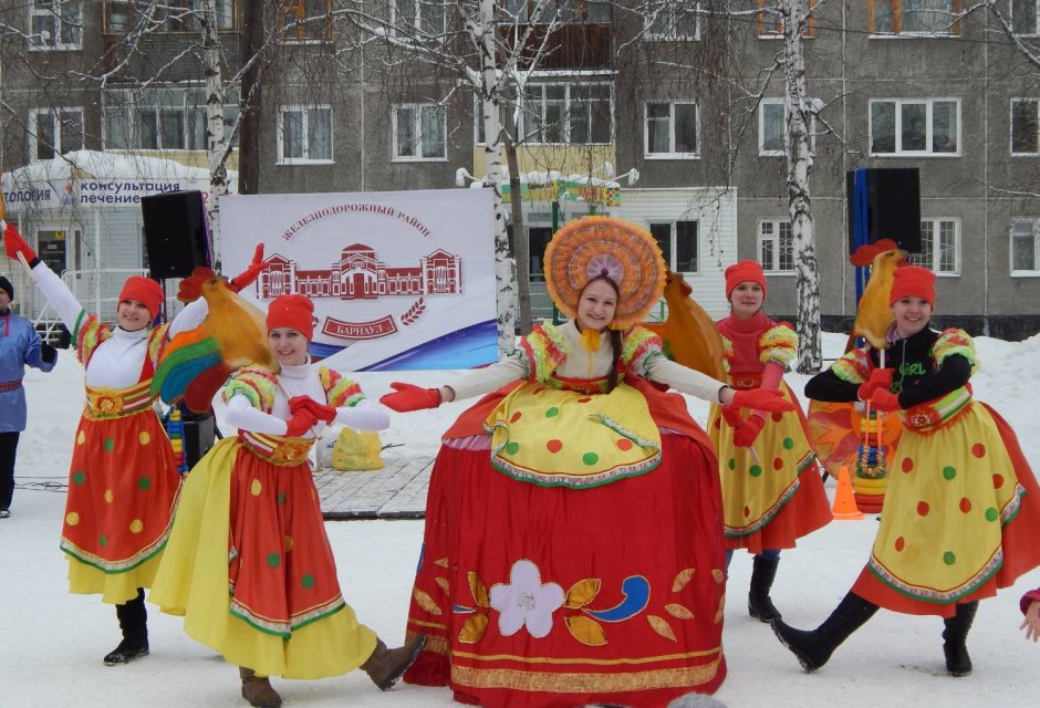 Масленица на улице