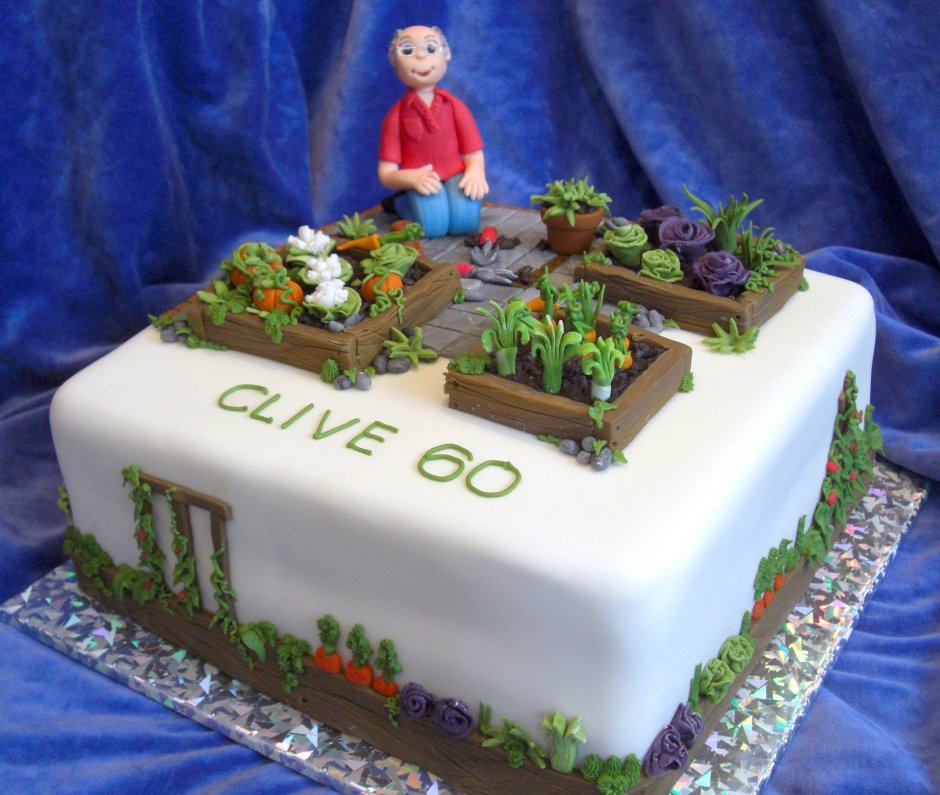 Торт на 60 лет мужчине