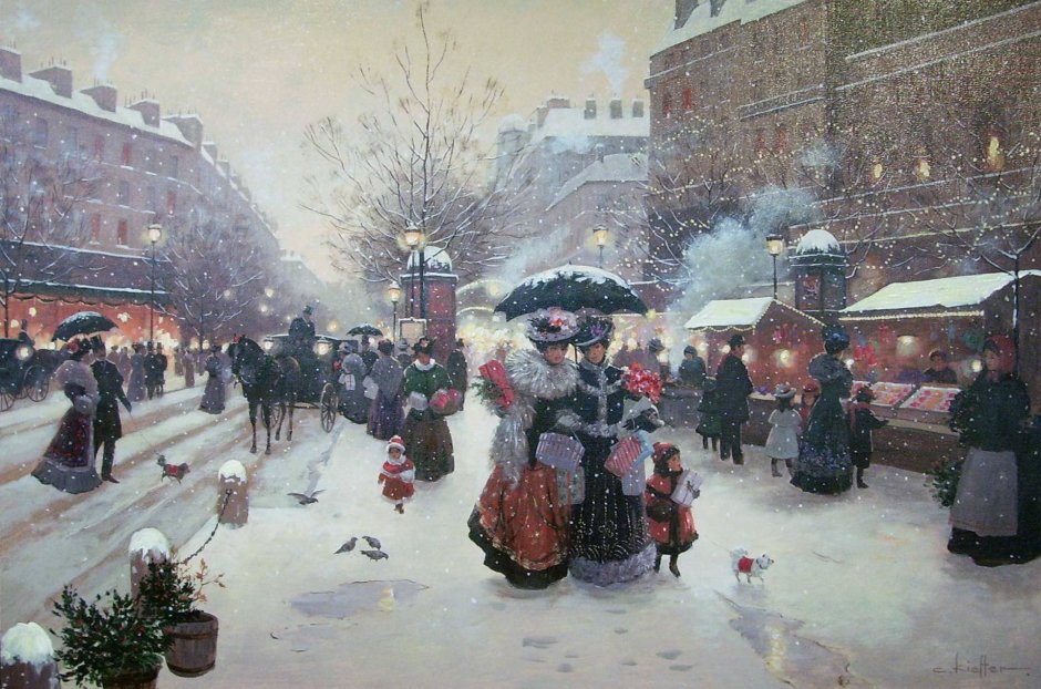 Carol singing в Англии