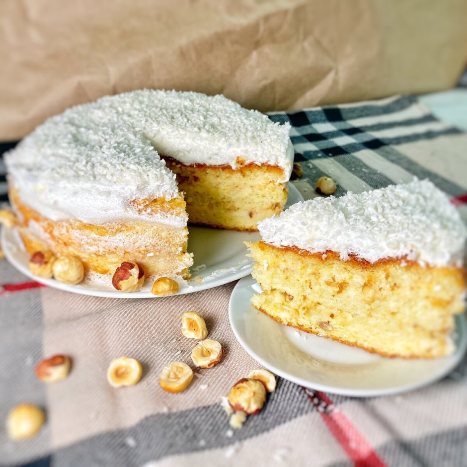 Торт из творожного теста