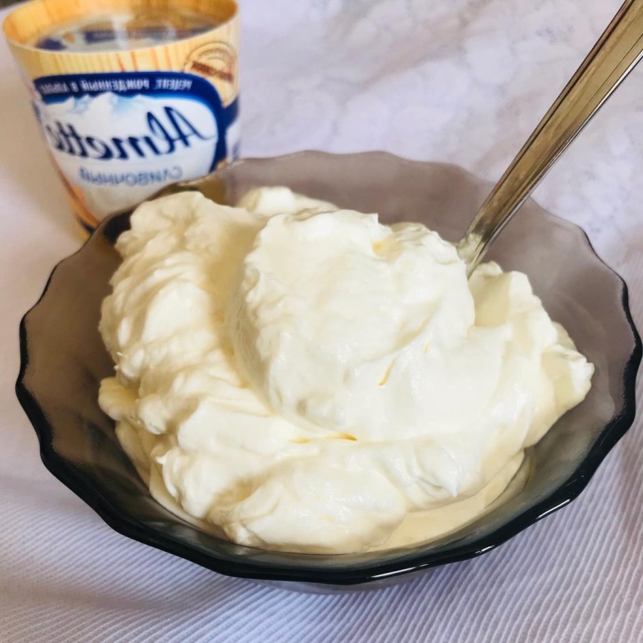 Сыр ricotta сливочный для крема для торта