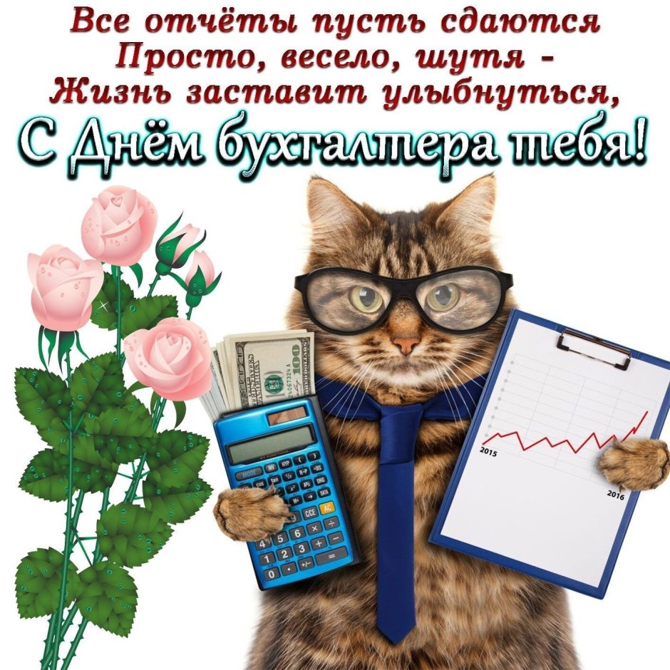 Поздравление бухгалтеру