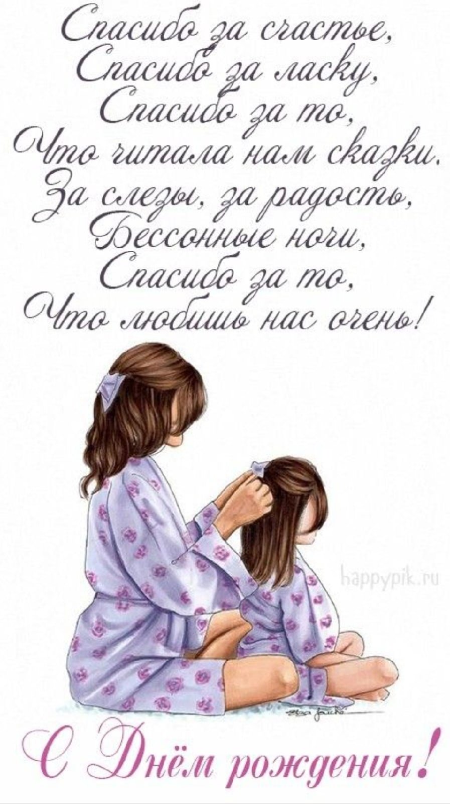 С днём рождения мамочка