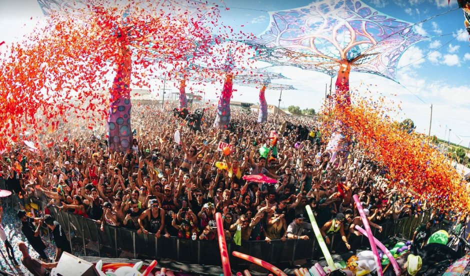 Слэм на фестивале EDM