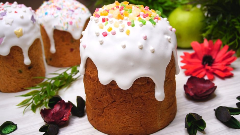 Пасхальный кулич на рабочий стол