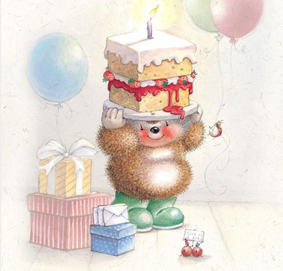 Открытка Happy Birthday