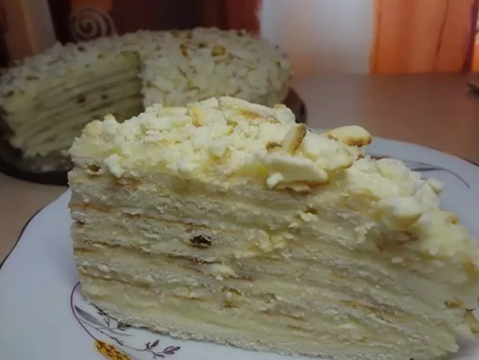 Маково-лимонный торт