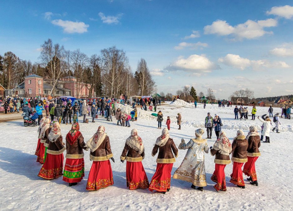 Усадьба Мураново Масленица