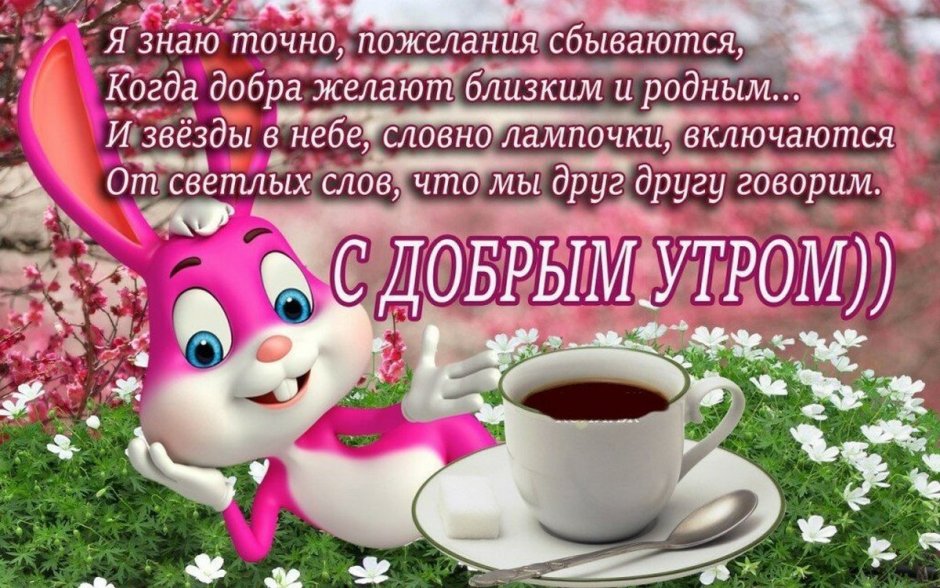 Интересные пожелания с добрым утром