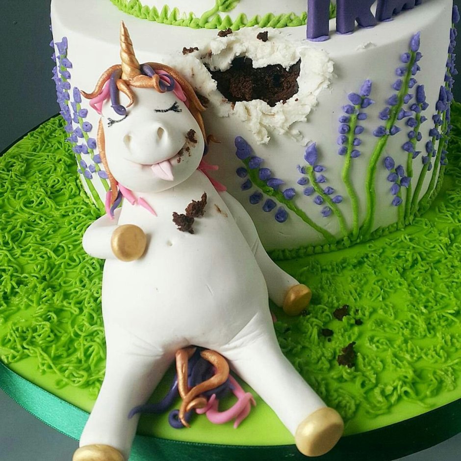 Торт с коровой