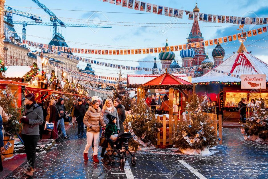Новогодняя ярмарка реклама