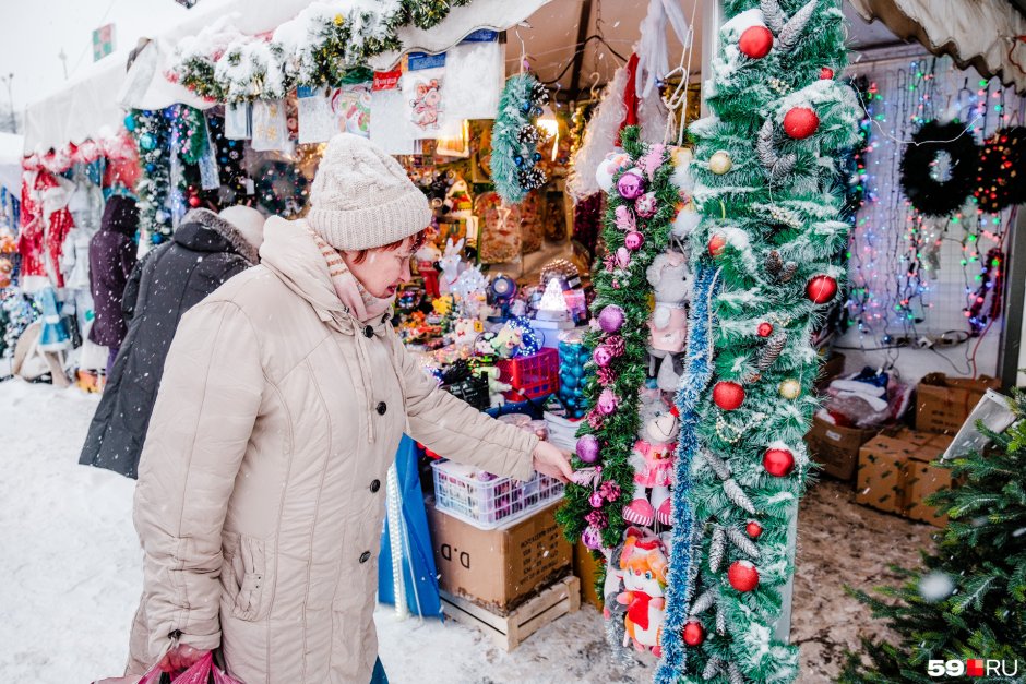 Новогодняя ярмарка в торговом центре