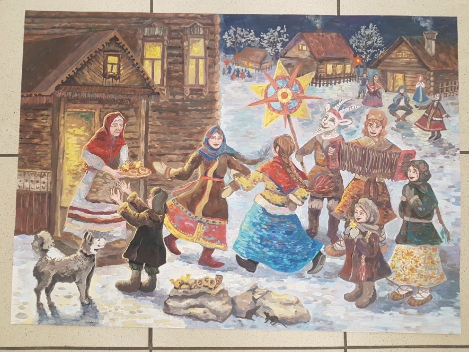 Праздники Рождество и крещение