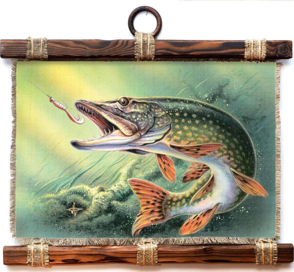 Ал Агнев картины с рыбами
