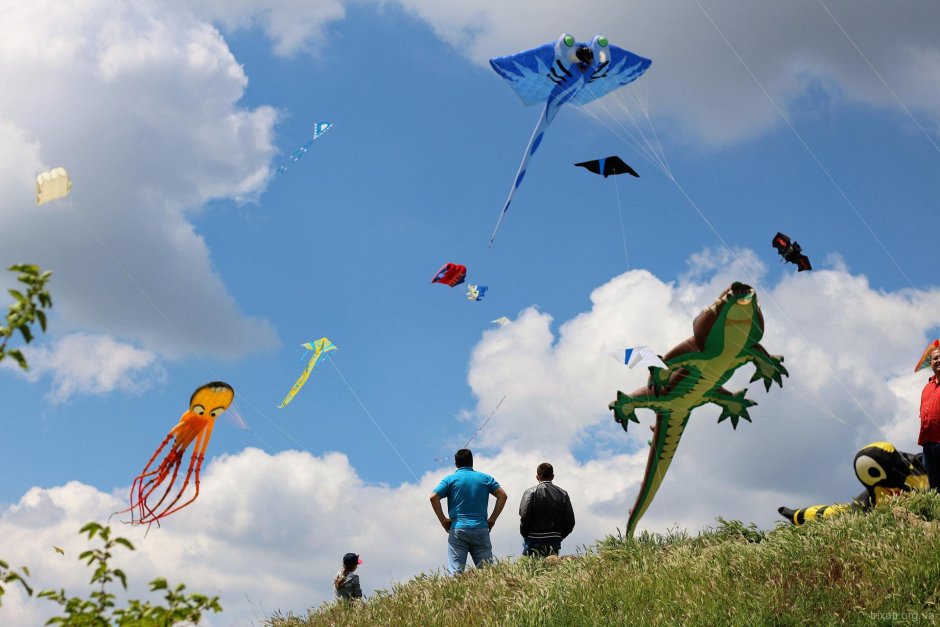Фестиваль воздушных змеев в Италии