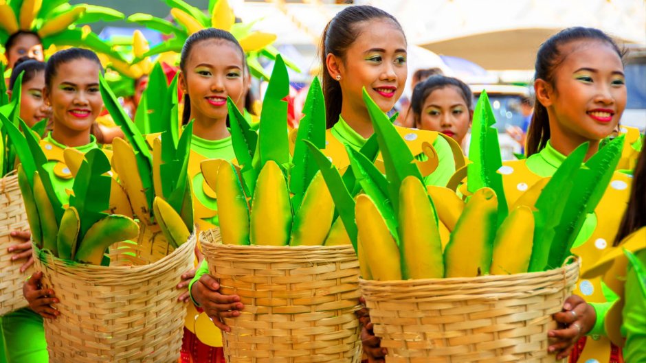 Банановый фестиваль на Филиппинах