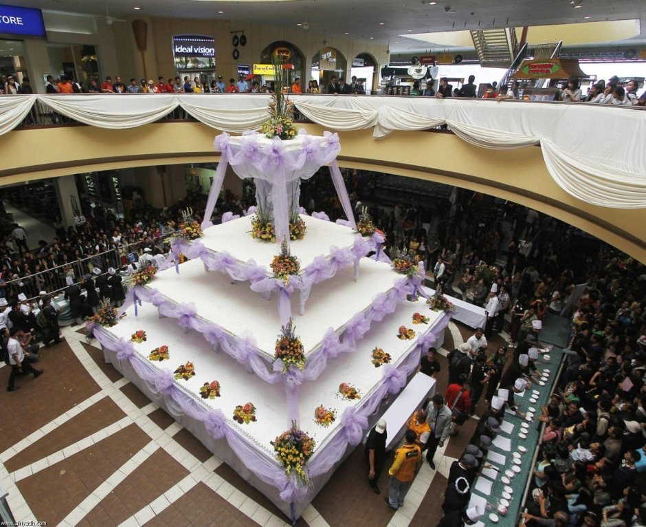 Самый большой торт Рената Агзамова дворец Цвингер