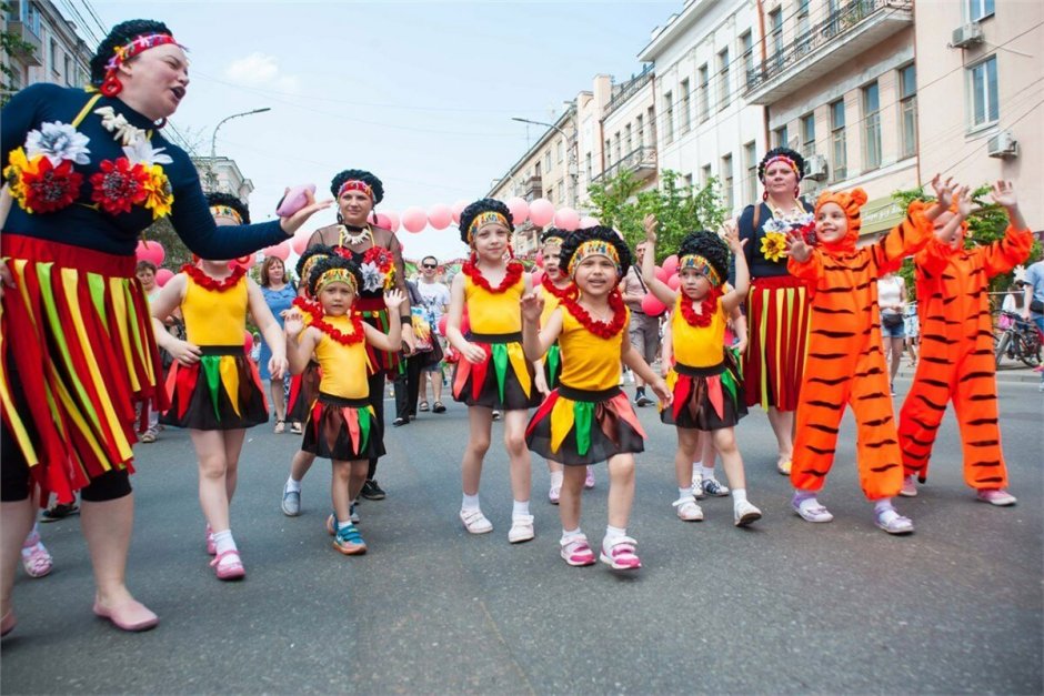 Детский карнавал Красноярск