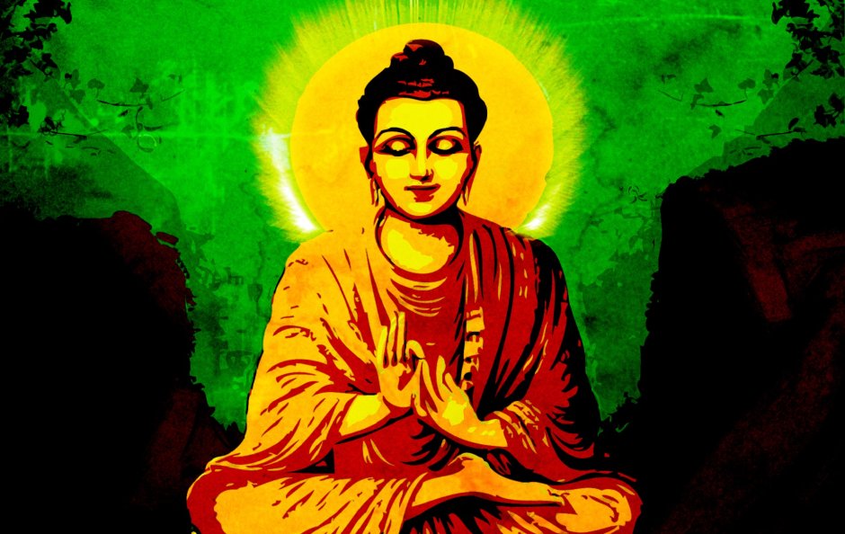 Будда фон