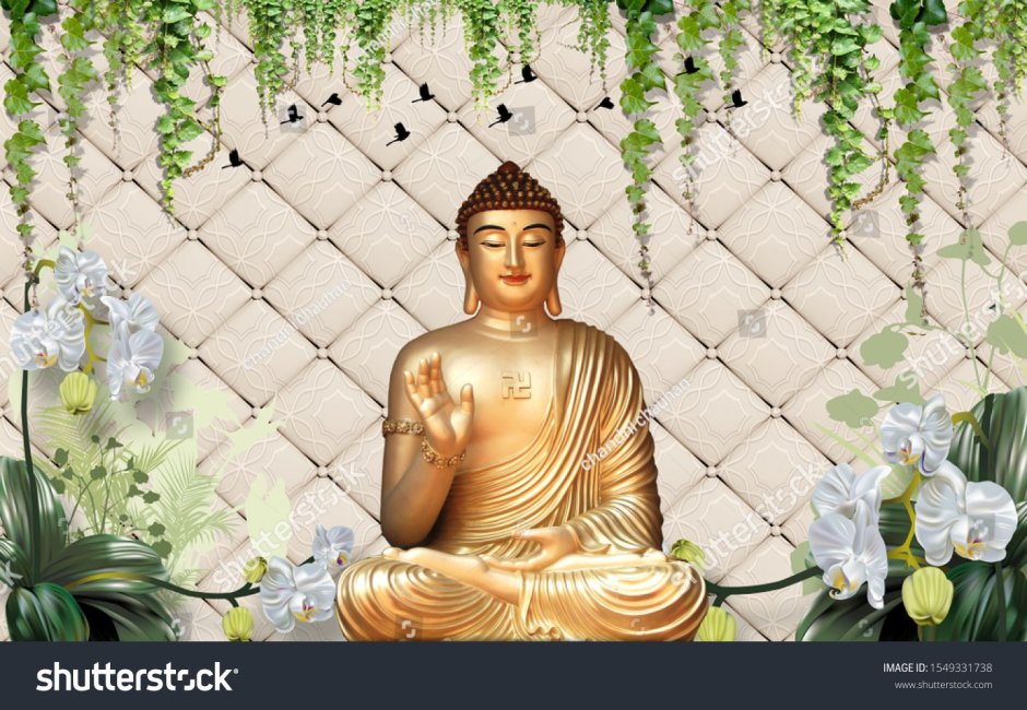 Будда Пурнима картина