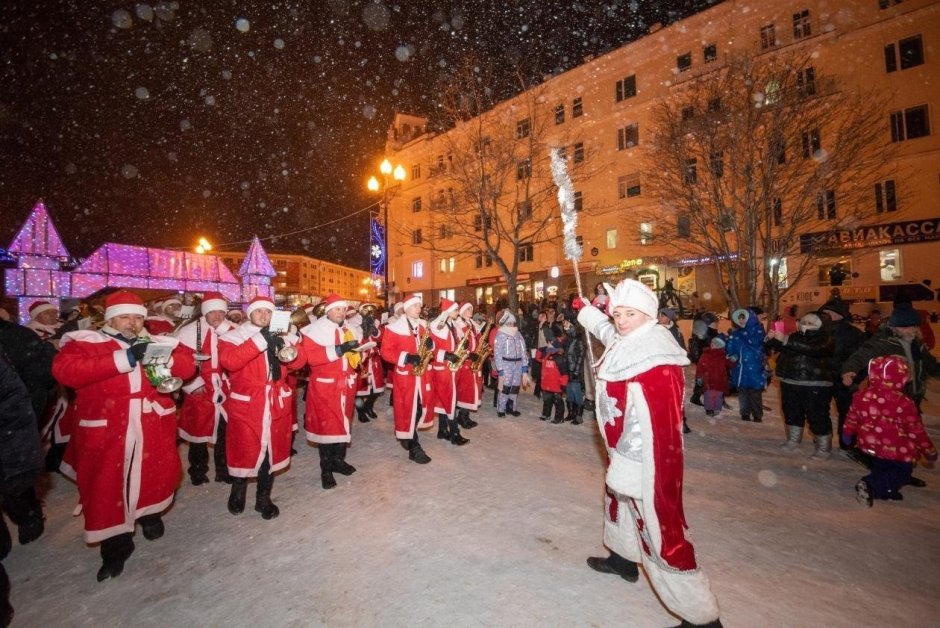 Помощники Деда Мороза Великий Устюг