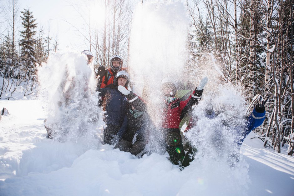 Le Pere noel на ослике