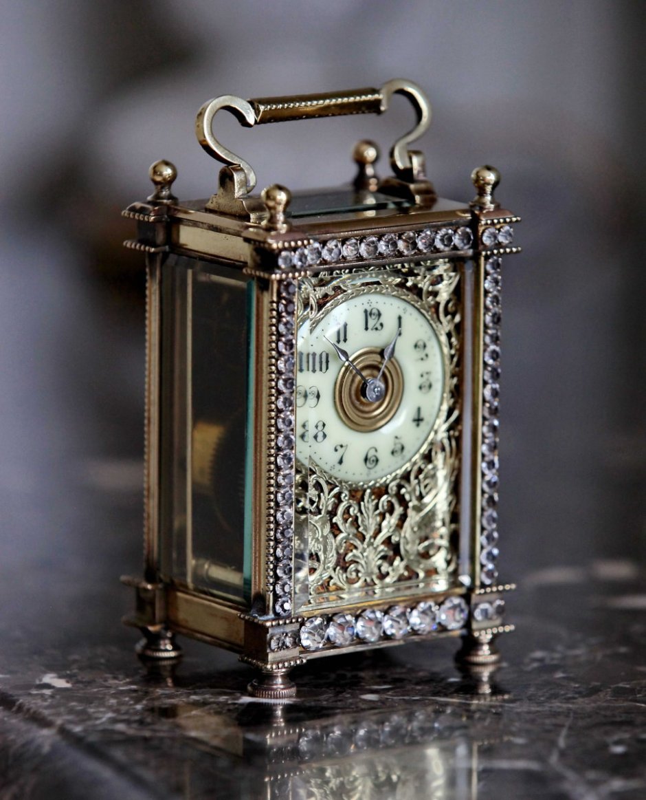 Lefard часы каретные 19 век