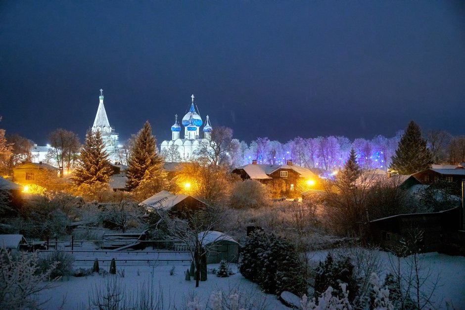 Суздальский Кремль зимой