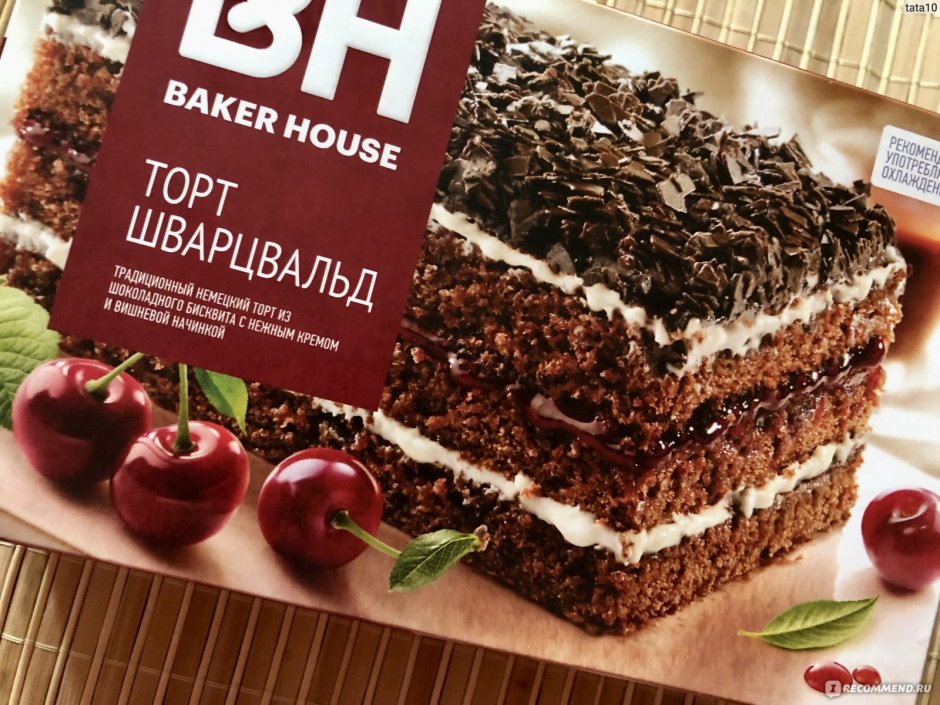 Торт Baker House Шварцвальд